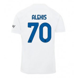 Inter Milan Alexis Sanchez #70 Gostujuci Dres 2023-24 Kratak Rukavima